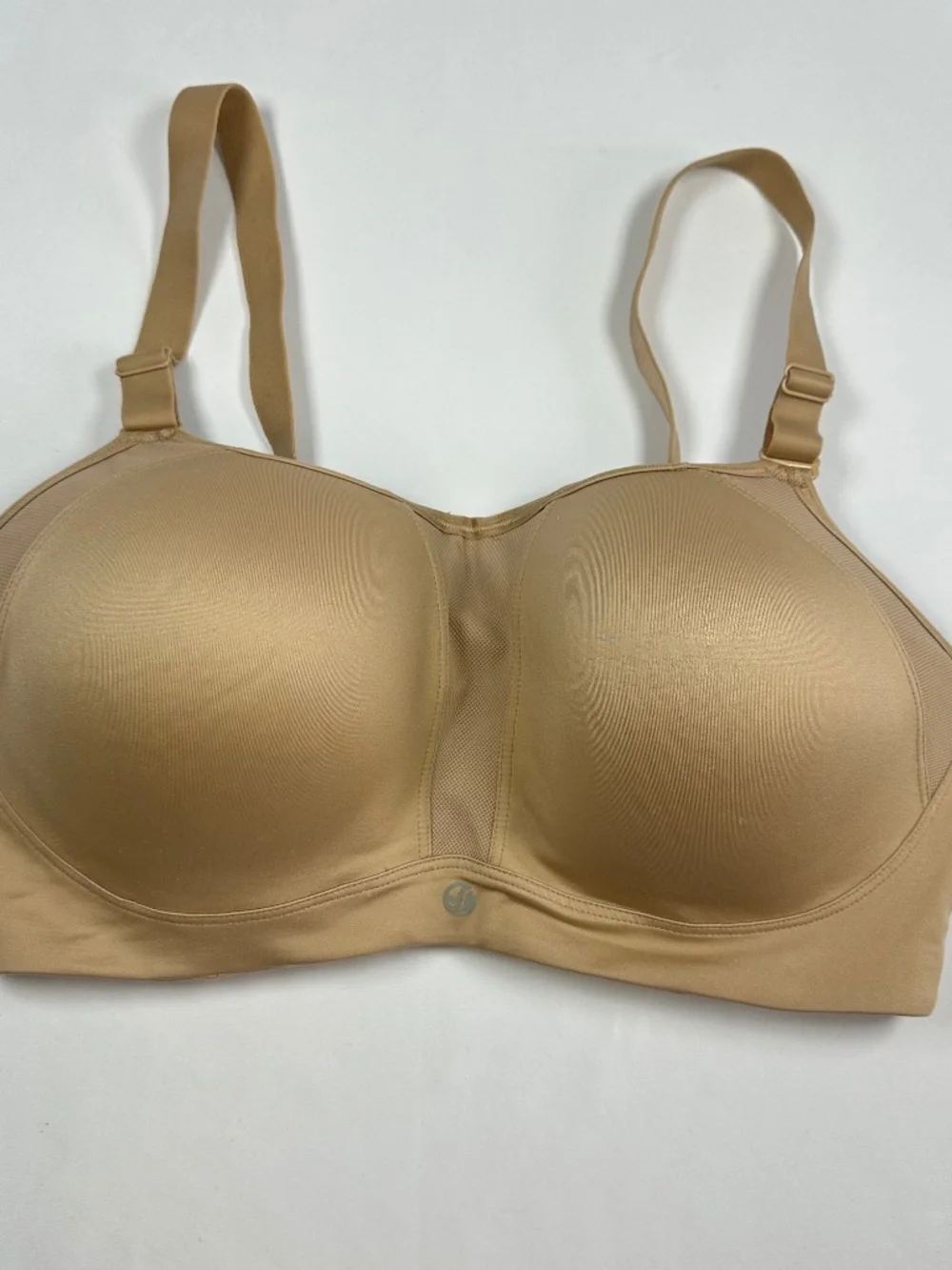 Soma Sport Underwire Bra, Beige, Max Support, Bra Contour, Size 38DDD